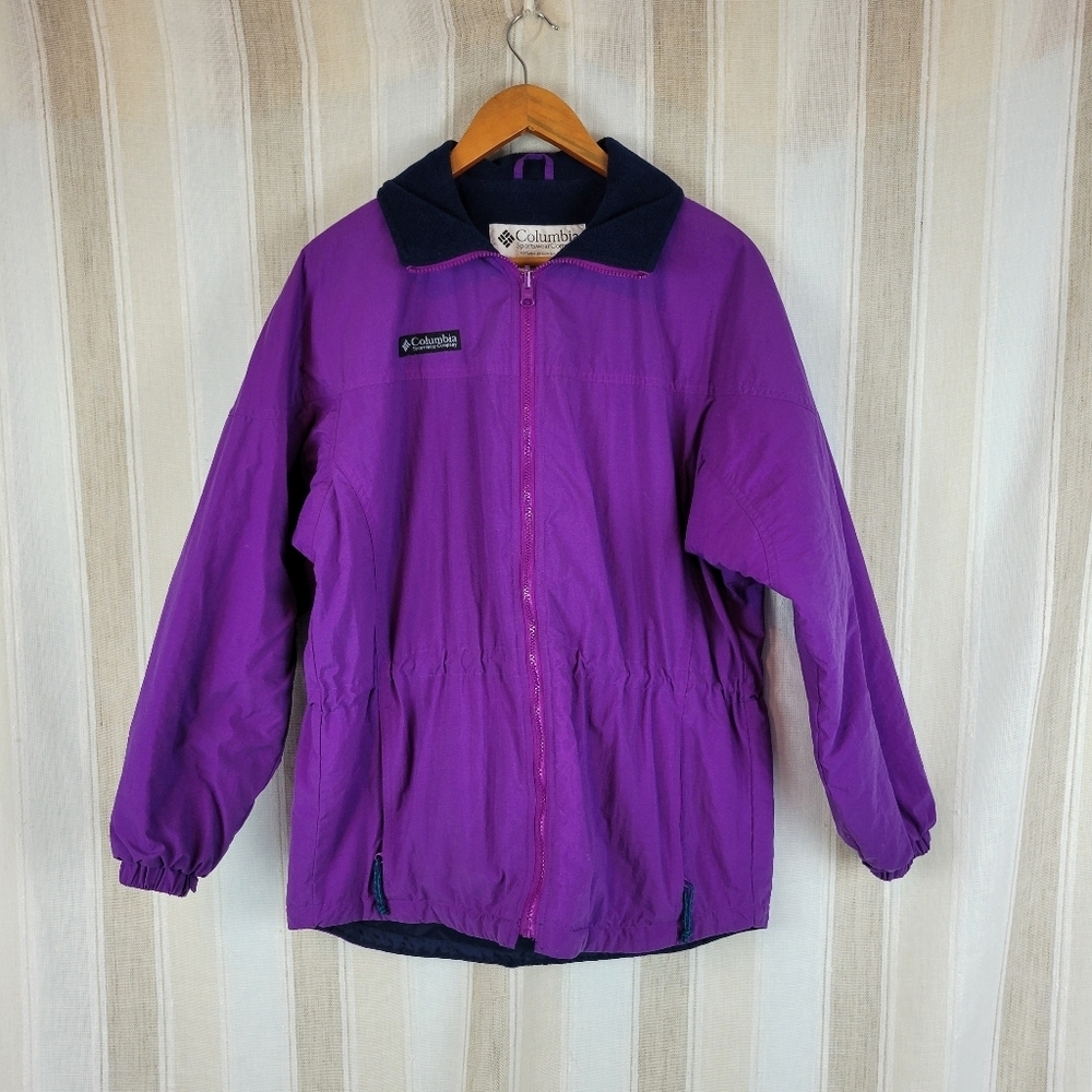 Vintage 90s Columbia Winter Jacket Coat Purple‎ Size Medium